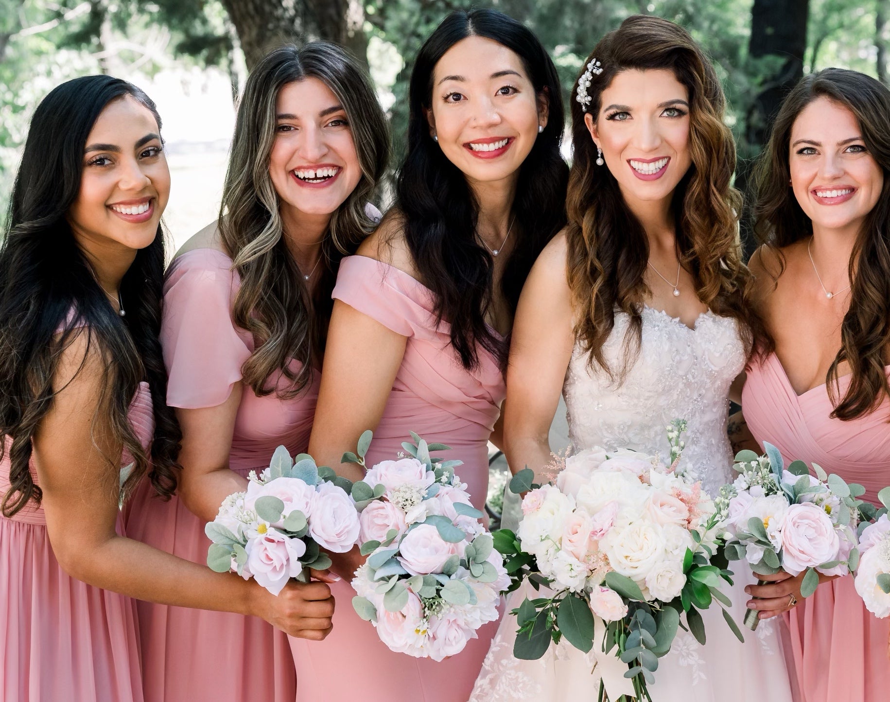 The bridesmaid necklace